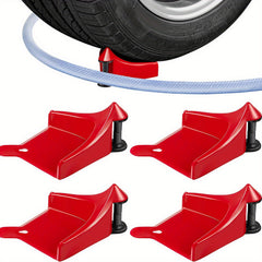 4 Pcs Car Hose Guide Tire Hose Roller For Car Washing Detailing