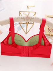 Lace Wireless Push Up Bra