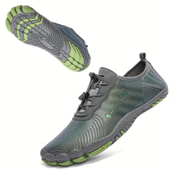 Men's Outdoor No Tie Sneakers with Draw String