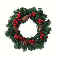 Pine Cone Red Fruit Garland Christmas Hanging Decorations