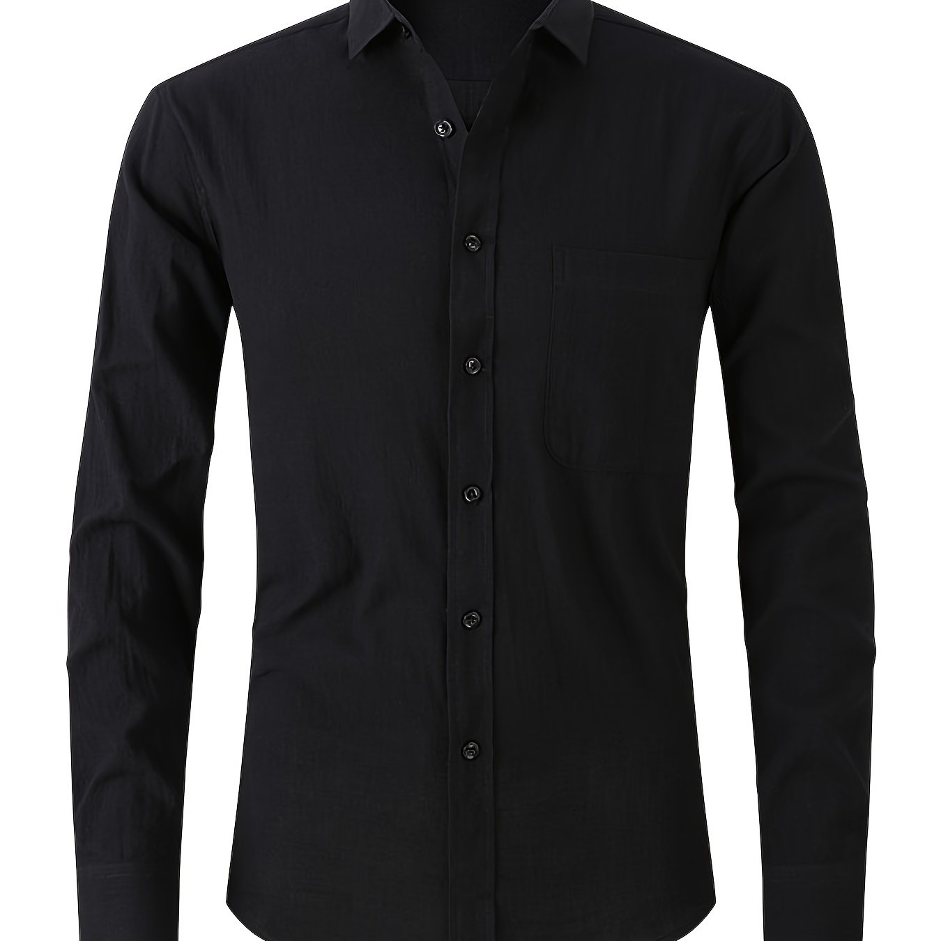 Men's Long Sleeve Casual Base Layer Shirt