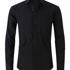 Men's Long Sleeve Casual Base Layer Shirt