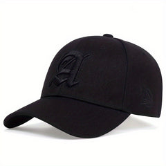 Men's Gothic A Letter Baseball Cap Adjustable Hat