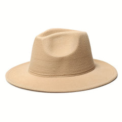 Y2K British Cowboy Hat Lightweight Sun Jazz Fedora Cap