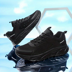 Men's Breathable Lace Up Mesh Sneakers Casual Running Shoes