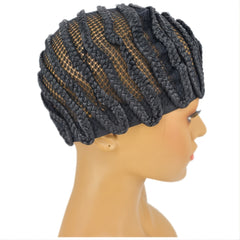 Adjustable Braided Wig Cap for Women, Crochet Cornrow Cap for Synthetic Wigs