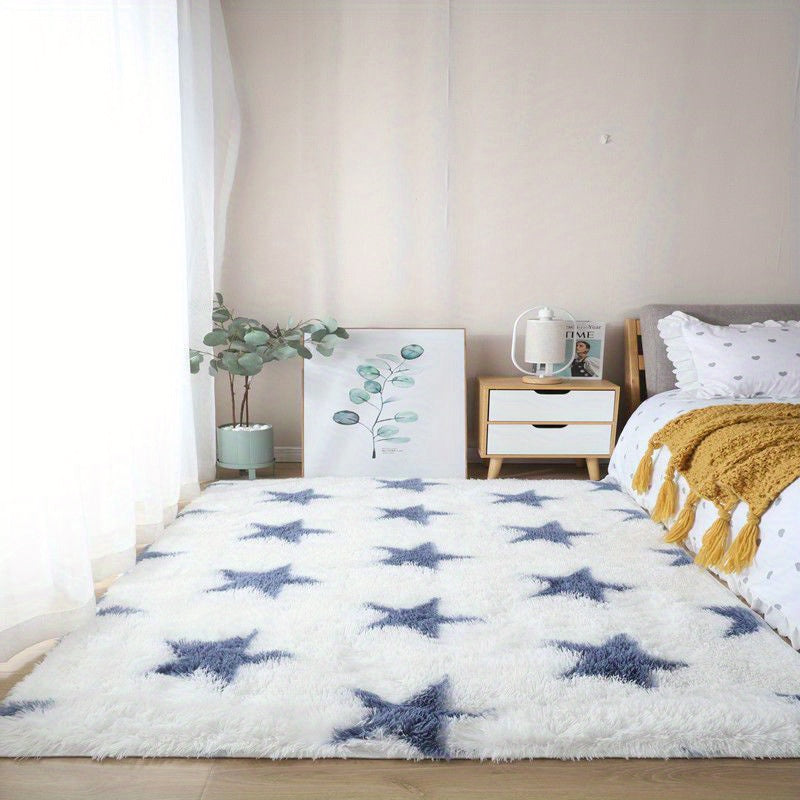 Soft Fluffy Shag Area Rugs Living Room Bedroom Floor Carpet Non slip