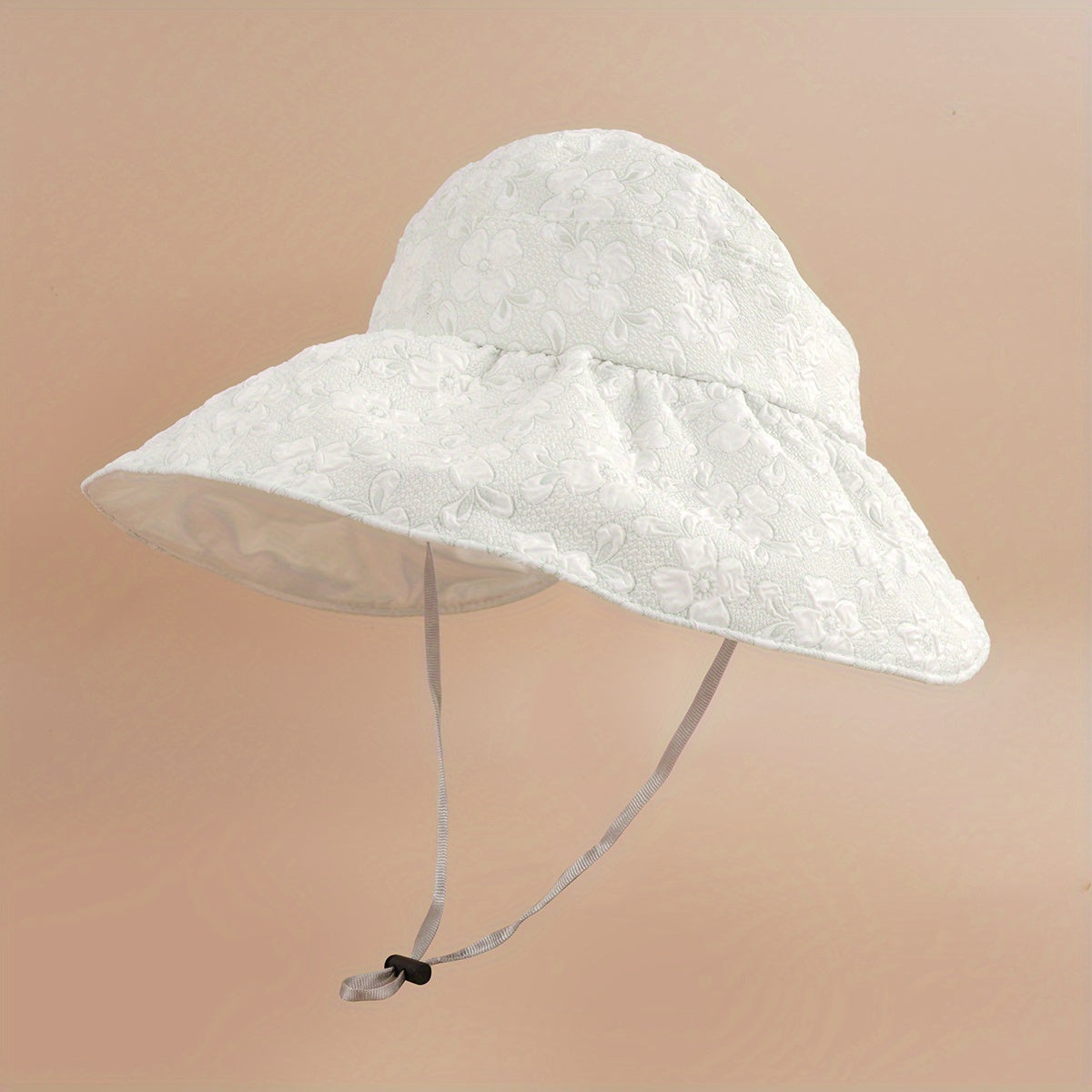 Lace Flower Bucket Hat Sunshade Basin Hat