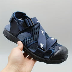Men's Adjustable Strap Hiking Sandals Non Slip Beach Shoes