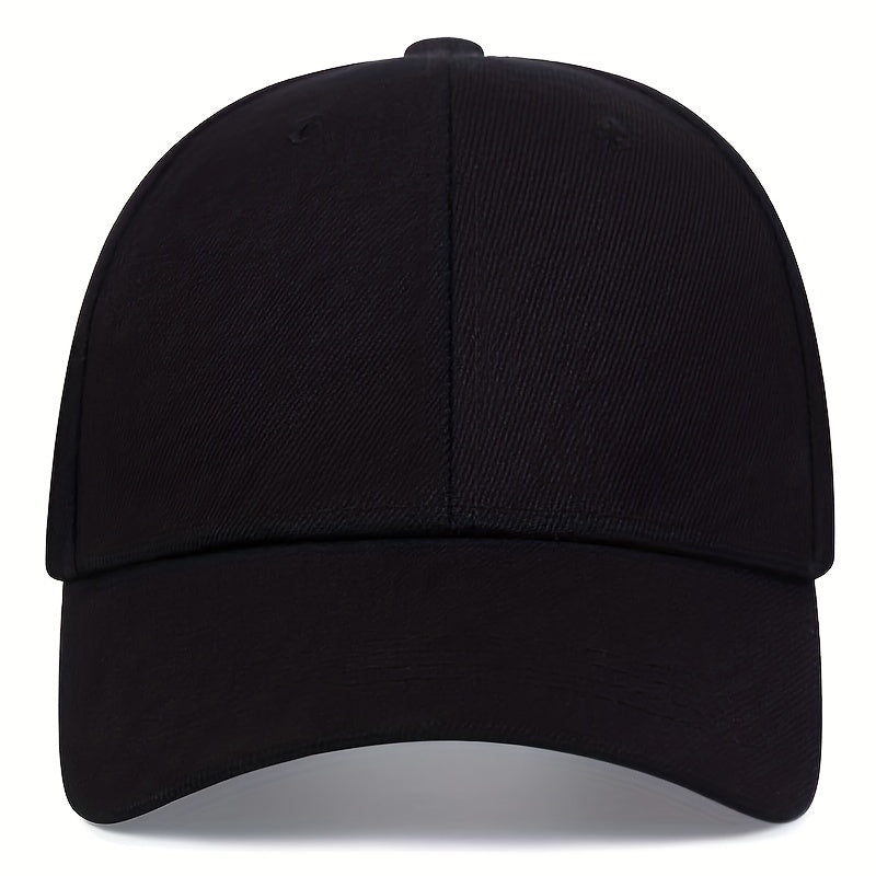 Cross Embroidery Baseball Cap Lightweight Sun Hat Unisex Adjustable Dad Hats