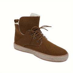 Plush Lined Thermal Skate Shoes Non Slip Winter Boots