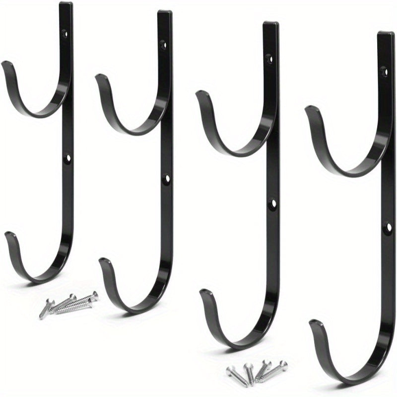 Aluminium Pool Pole Hanger Set for Telescopic Poles Skimmers Nets etc