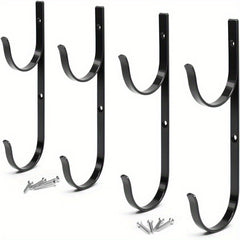 Aluminium Pool Pole Hanger Set for Telescopic Poles Skimmers Nets etc