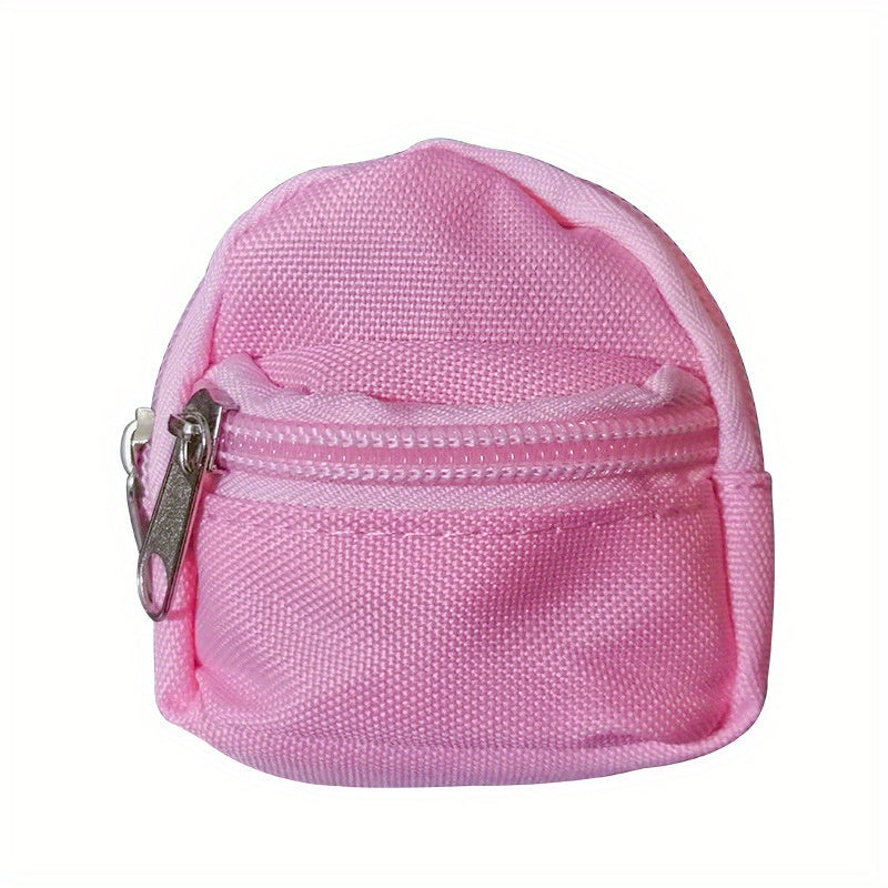 Mini Backpack Doll Bag For 1 6 Dolls School Accessory And Doll House Decoration