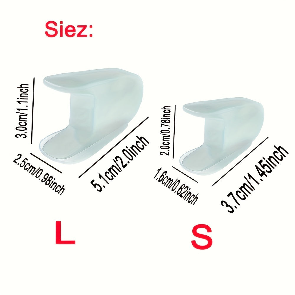 Toe Separators Gel Toe Spacers Bunion Corrector for Men and Women