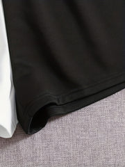 Colorblock Stretch Sleepwear Shorts