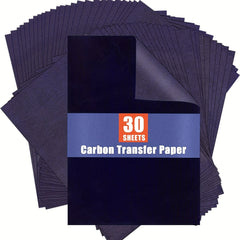 Graphite Transfer Paper 30pcs - Tracing on Wood, Canvas, Fabric