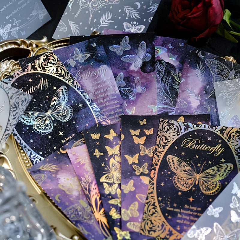 15pcs Paper Moon And Stars Decor DIY Art Supplies