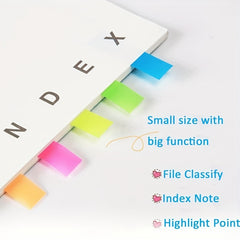 300 Sheets Transparent Sticky Notes Waterproof Note Stickers