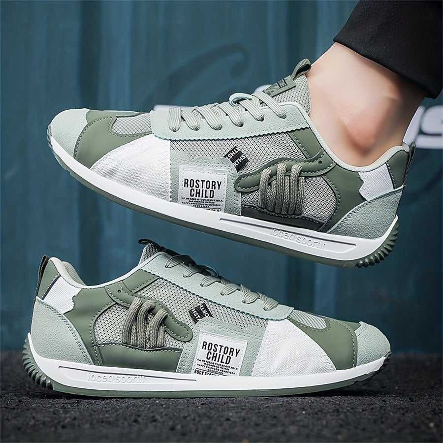 Men's Lace-up Sneakers Comfortable Walking Shoes
