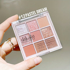 Pearly Matte Finish Eyeshadow Palette Warm & Cold Tone