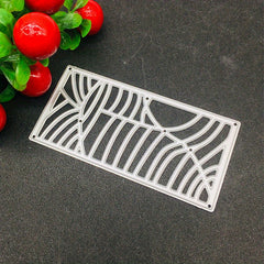 Rectangular Stripe Frame Metal Cutting Dies for DIY Scrapbooking