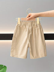 Boys Cargo Shorts with Pockets for Summer