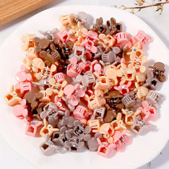 100pcs Cartoon Mouse Mini Hair Clip Hair Accessories For Girls Kids