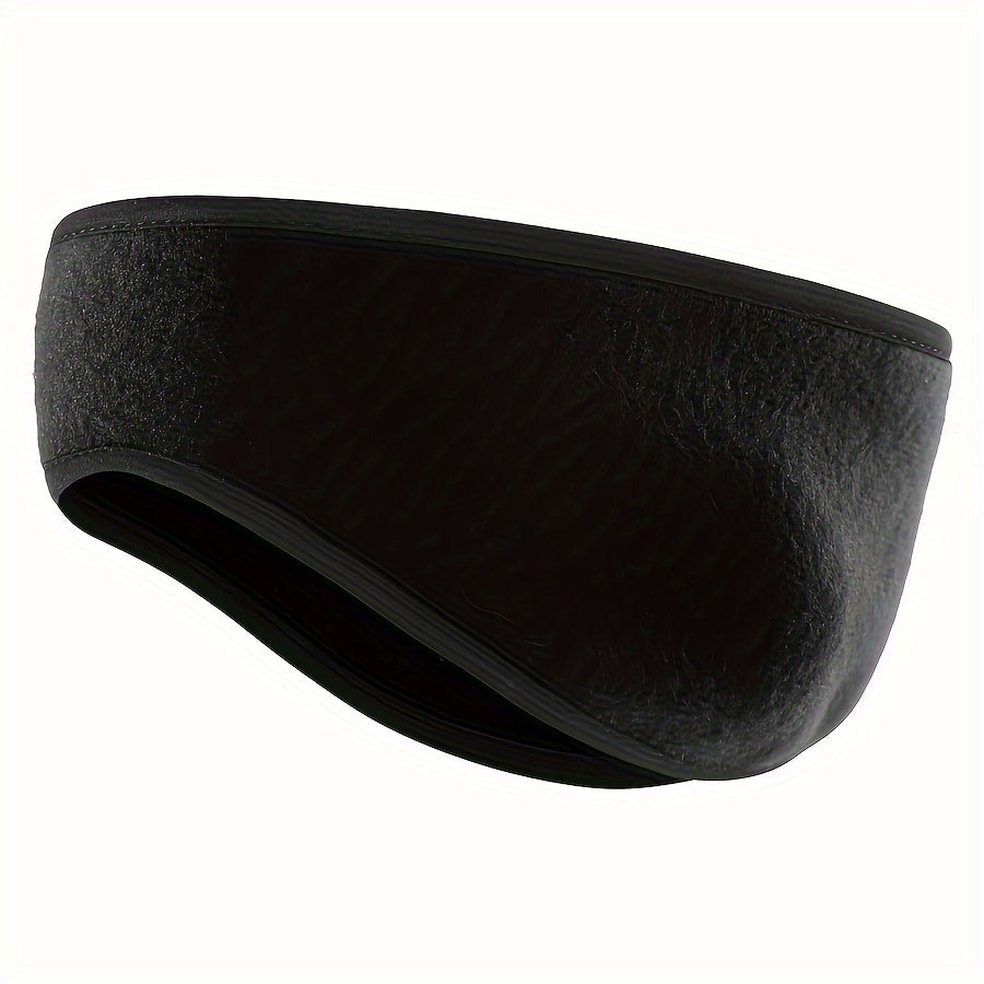 Winter Fitness Headband with Ear Protection Moisture Wicking