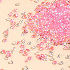 2000pcs 4mm Acrylic Diamond Rhinestone Table Decor For Kids
