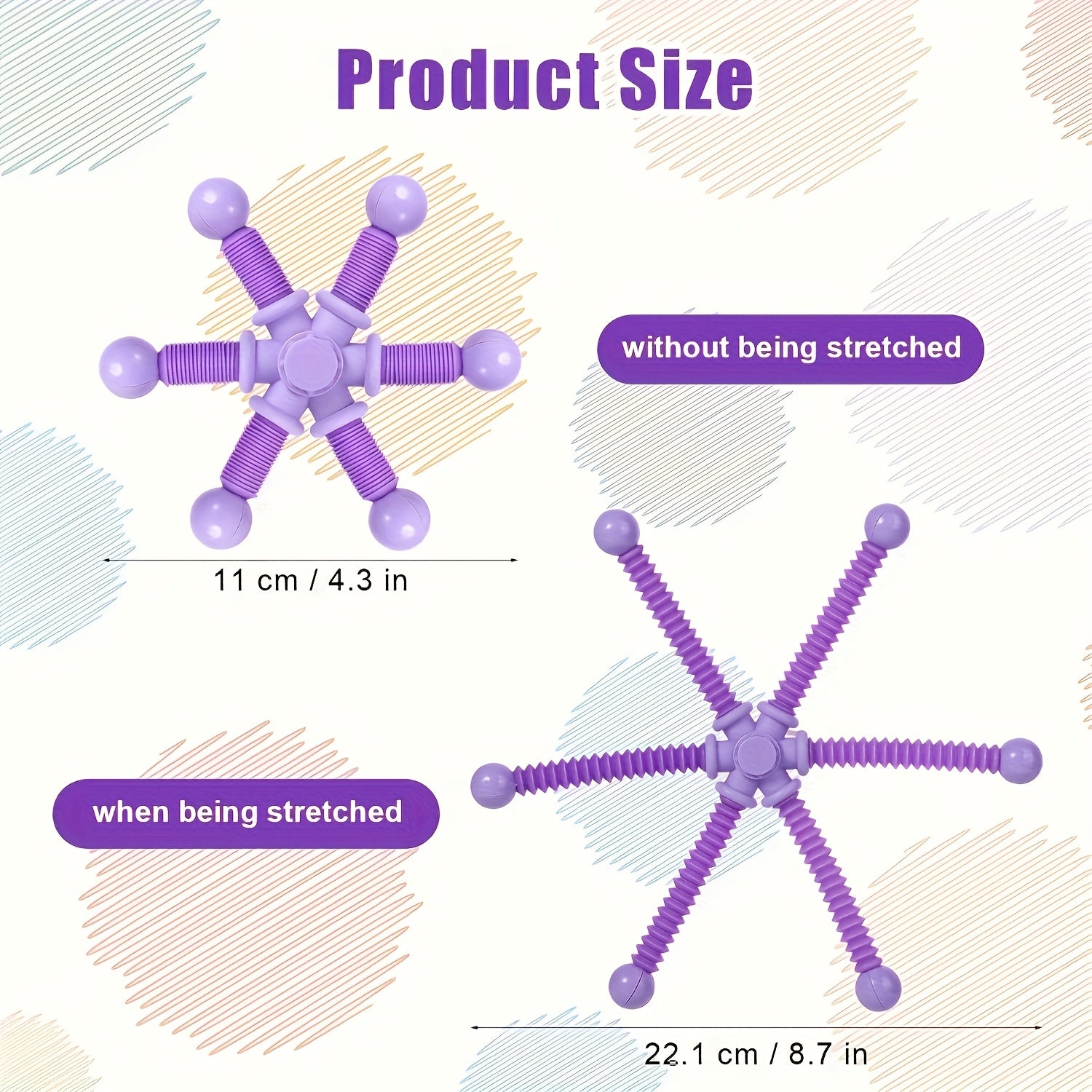 Fidget Spinner Toy for Kids & Adults Mixed Colors