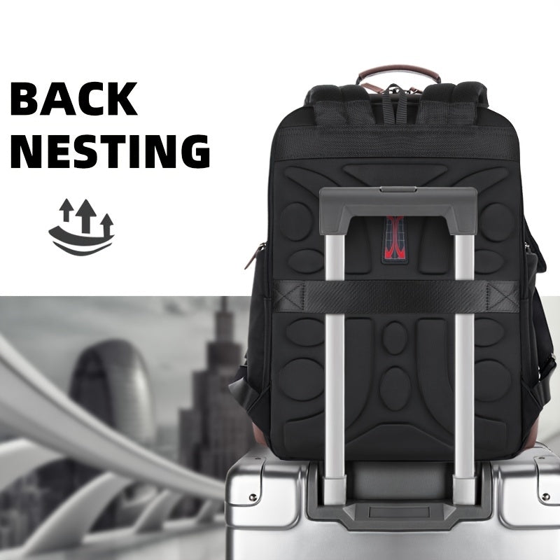 Waterproof 16 Inch Laptop Backpack with USB Charging