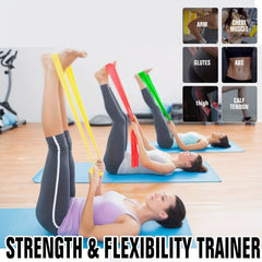 Stretch Strap Resistance Band for Gym Fitness Elastic and Durable