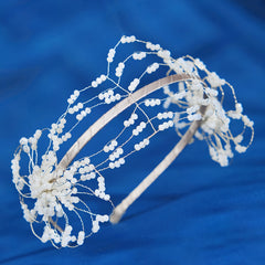Crystal Bead Hairband Headband Princess Tiara Wedding Birthday Cosplay Hair