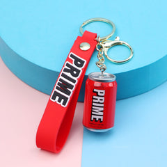 Cartoon Plastic Can Key Chain Bag Ornaments Gift