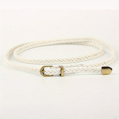 Vintage Braided Belt Casual Jeans Pants Dress Waist Belt