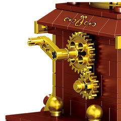 ZHEGAO 410PCS Retro Building Blocks Phone Machine Assembly Toys