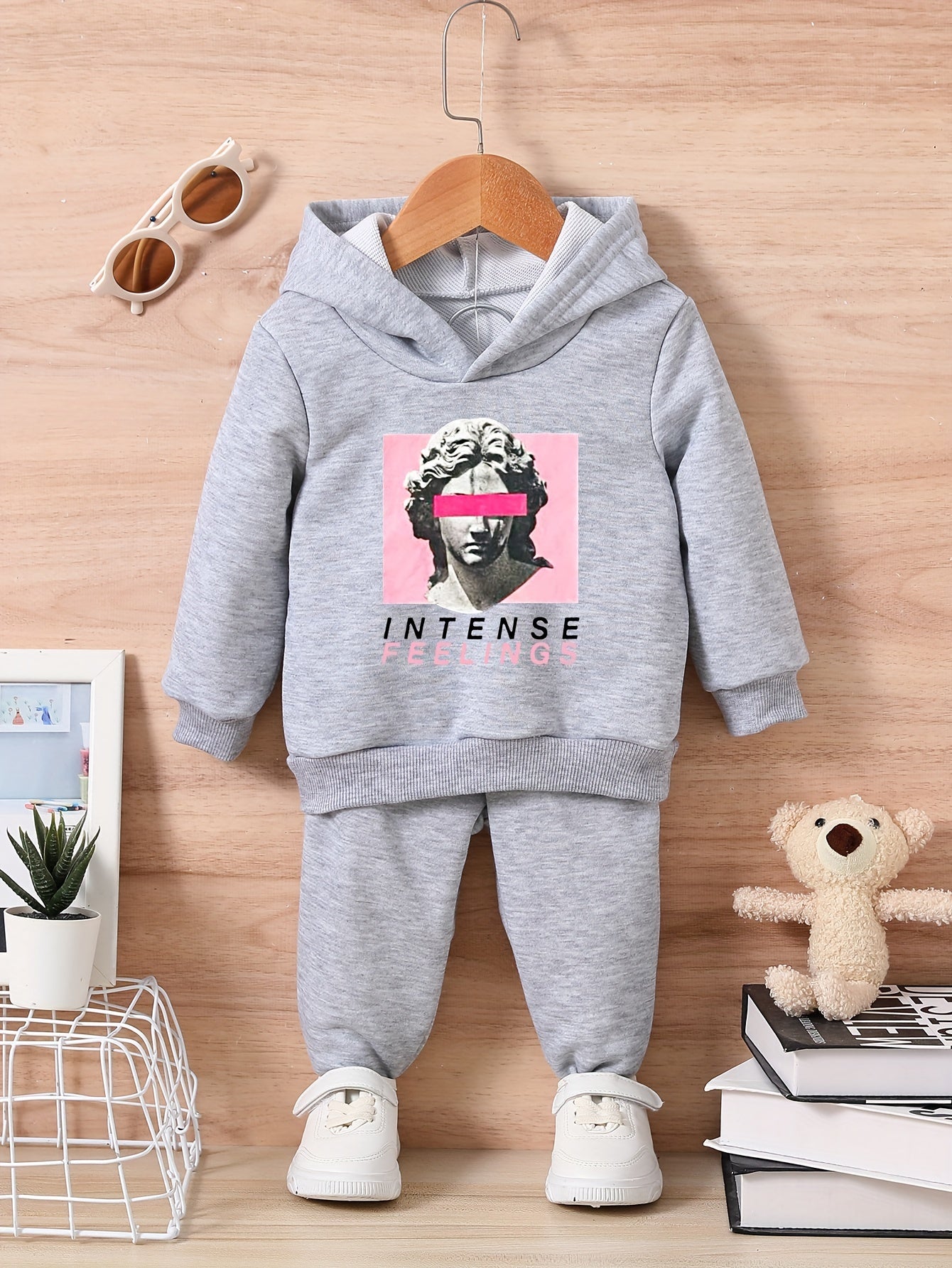 Infant Autumn/Winter Sweatshirt Hoodie Set