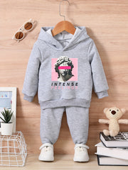 Infant Autumn/Winter Sweatshirt Hoodie Set