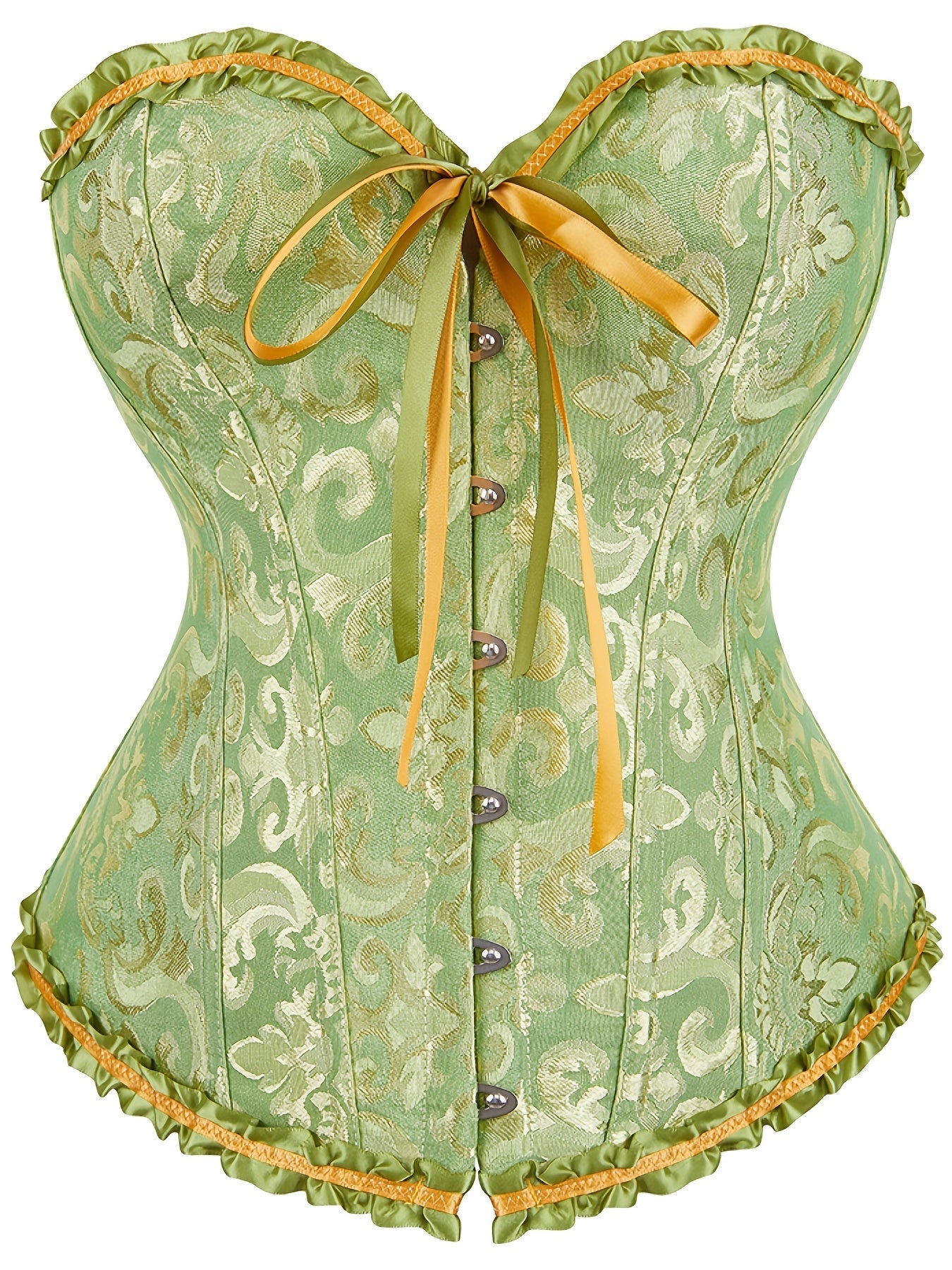 Strapless Corset Bustier Tummy Control Lace Up Body Shaper