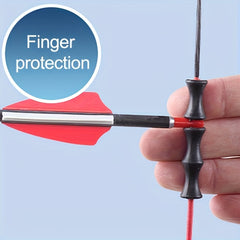 Bow & Arrow Silicone Finger Guard Set Archery Protective Gear