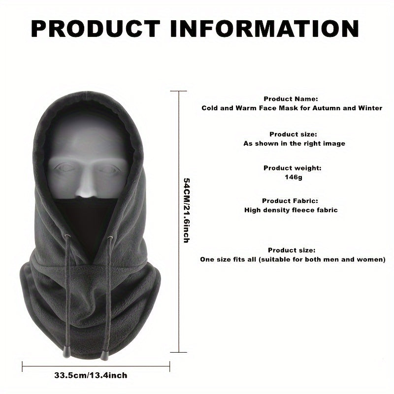 Winter Cycling Hat Windproof Fleece Warm Hat