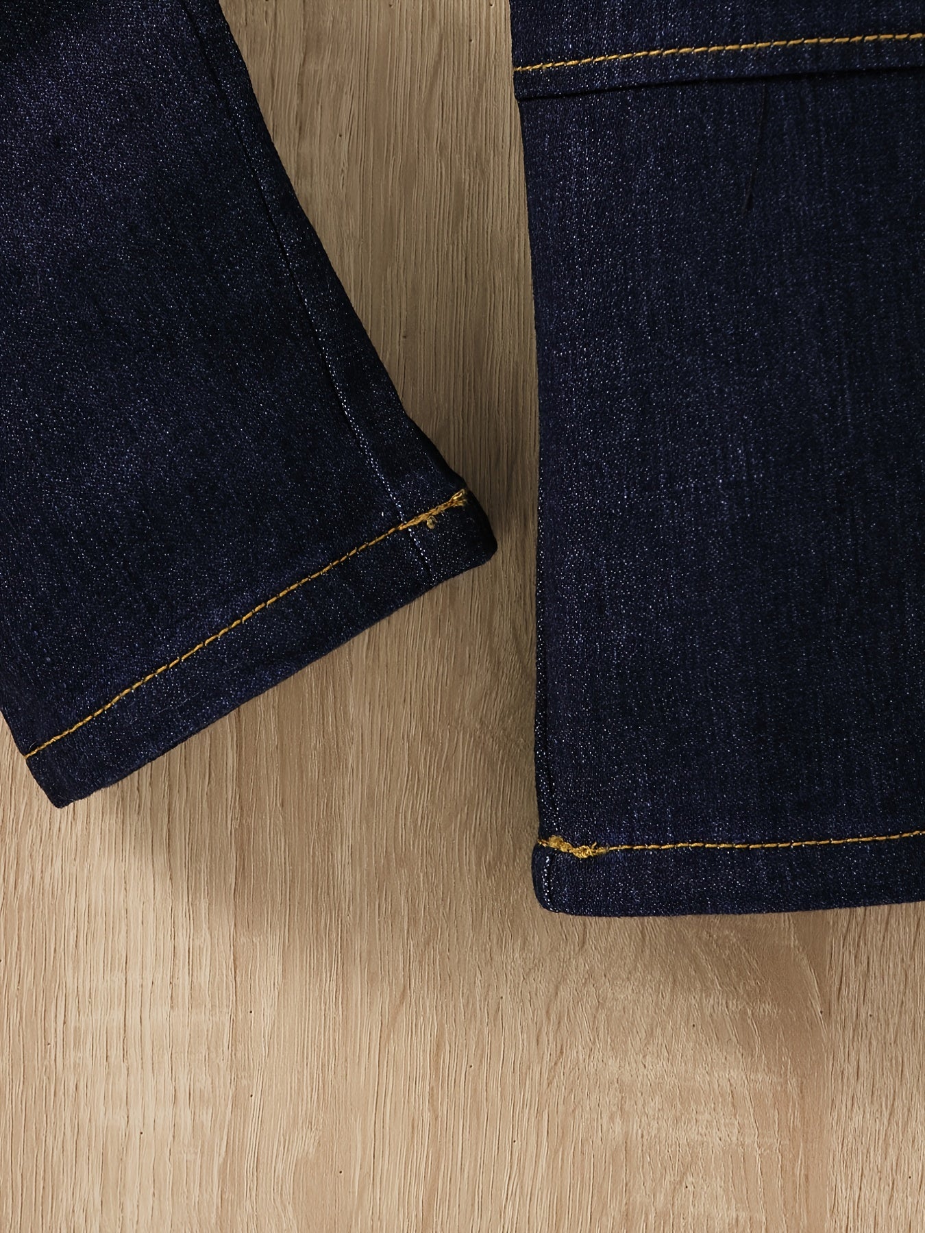 Boys Elastic Waist Denim Jeans Sweatpants
