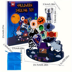 Halloween Wooden Building Blocks Toy for Kids