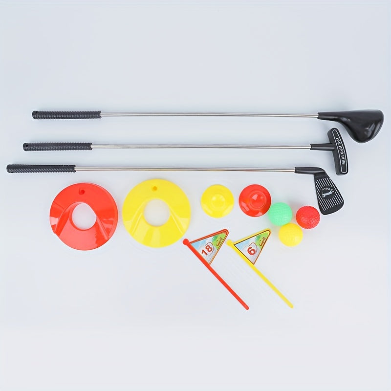Kids Golf Club Set Parent Child Outdoor Sports Toy