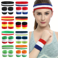 3pcs Outdoor Sports Wrist Guard Headgear Set For Men And Women