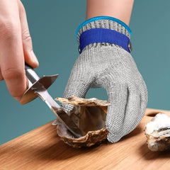 Cut Resistant Stainless Steel Wire Metal Mesh Safety Glove XL