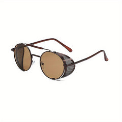 Steampunk Top Bar Sunglasses Retro UV400 Sun Shades Glasses