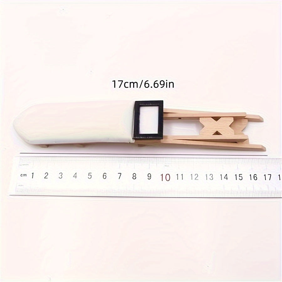 1:12 Mini Ironing Board for Dollhouse Sewing Model Photography Props DIY Scene