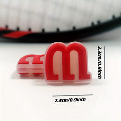 4PCS Tennis Vibration Dampener Silicone Racket Shock Absorbers